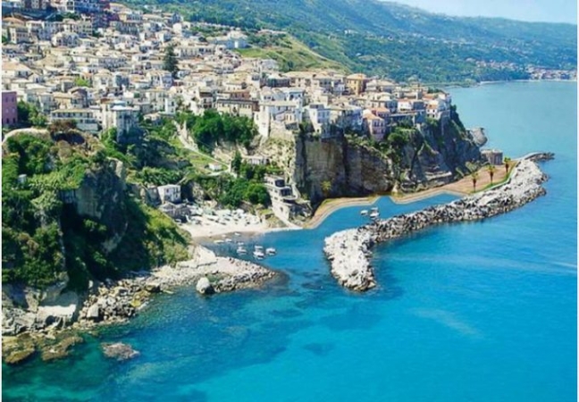 La costa tirrenica e la ionica Calabria